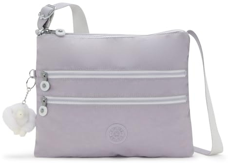 Kipling ALVAR Mittelgroße Umhängetasche, Tender Grey (Grau)
