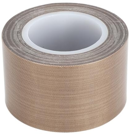 PTFE-Band für Vakuumiergerät Impulse Sealer 32,8 Fuß, Hochtemperaturbeständiges Isolierband für Verpackungen (0,18*40mm)