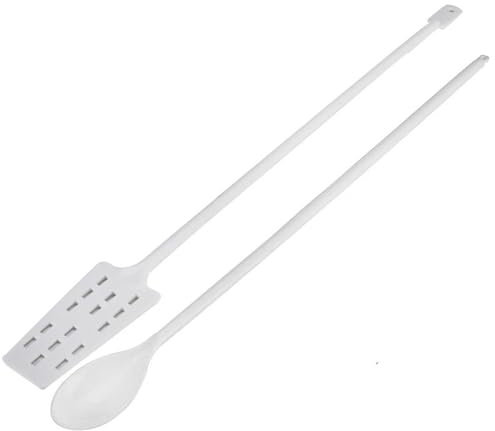 Kunststoff Maischepaddel 24 /61 cm Kunststoff Wein Rührer Paddel Löffel Wein Maischebottich Mischen Rührer Paddel Home Küche Bar Bier brauen Braupaddel