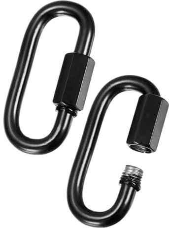 M METERXITY Juego De 2 Eslabones Rápidos M6 Grapas De Bloqueo con Tornillo