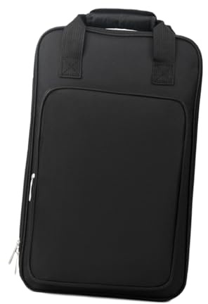 misppro Borsa a tracolla per bacchette per batteristi Borsa a tracolla resistente all'usura Accessori per batteria di grande capacità per concerti e viaggi Facile da trasportare