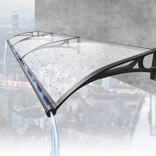 Pergola-Markise wasserdicht, mit Befestigungsseilen, 8 x 8 m, 95 % UV-Block, ideal für Außenbereich, Terrasse, Hinterhöfe, Balkon und Garten, Weiß