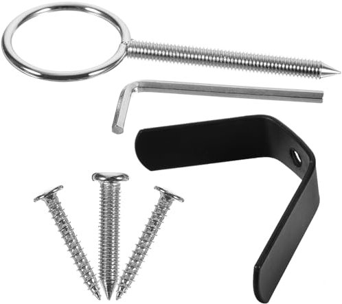 Garneck Stable Iron Ham Holder Stand Spanish Ham Fixing Rack Restaurant Kitchen Holder Set 6pcs