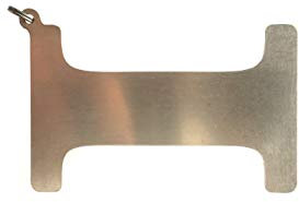 Anders & Komisch Schlüsselanhänger für A&K Mini Portemonnaie aus Edelstahl Metall - Schlüssel Karte - Schlüsselring Schlüsseletui - Mini Geldbeutel - Slim Wallet Zubehör key holder