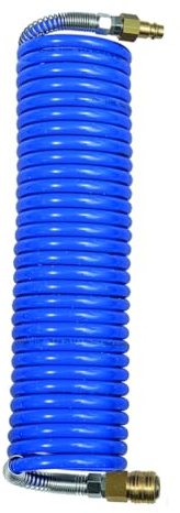 RIEGLER 158130-SP10250PASK Spiralschlauch-Kupplung-Set, Standardkuppl., PA, ø 10x8, 2,5 m, 1Stk
