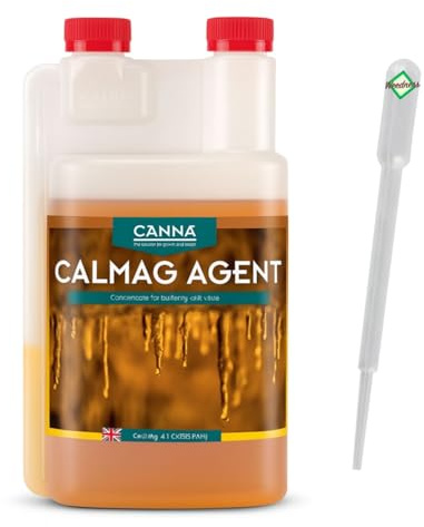 Weedness Canna CALMAG Agent 1 Liter - Naturdünger NPK Dünger Grow Flüssig Bio Organischer Tomaten Gurken