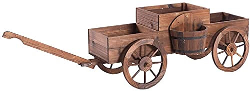 EIIDJFF pflanzkübel Klassifizierung Blumenwagen Aufbewahrungsbox Regal Hochbeet Gartenbett Holz Blumenregal für Indoor Outdoor Blumenständer 518
