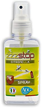 Spray antizanzare alla citronella MADE IN ITALY confezione da 100 ml. Adatto come antizanzare per bambini e adulti, la formulazione protettiva non contiene insetticida