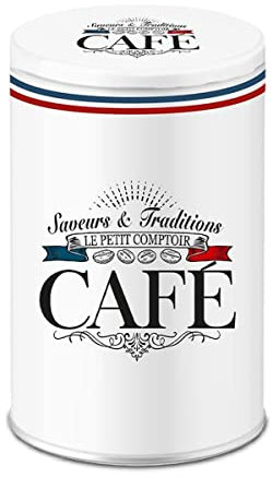 Boite blanche pour ranger le café style Frenchy