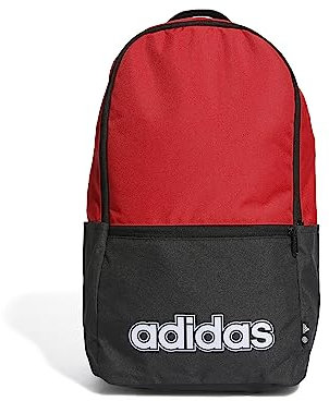 adidas Unisex - Adulto Classic Foundation Backpack, Better Scarlet / Black / White, One size