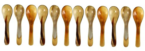 Anneome 4 Sets Elegantes Dessertlöffel-set Im Vintage-stil Für Die Küche Wiederverwendbare Servierlöffel Für Das Büro 3 Stück * 4