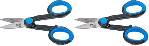 BGS 7963 | Tijera para electricistas | INOX | 145 mm (Paquete de 2)