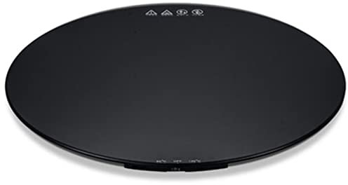 Electric Warming Tray 10 Inch Round Hot Plate Food Warmer with Dual Temp Control (65°C/120°C) - Intelligent Table Warmers, Keeps Food Hot & Delicious