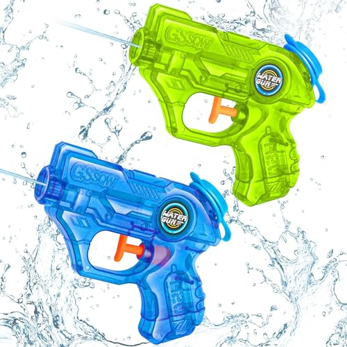 Wasserpistole Spielzeug Kinder, 2pcs Wasserpistole Klein, Mini Wasserpistolen Spritzpistole, Water Gun, Wasserpistolen, Spritzpistolen für Kinder, Wasserpistoles für Kinders