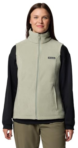 Columbia Women's Benton Springs Vest, Fleece Gilet Vest, Safari, M