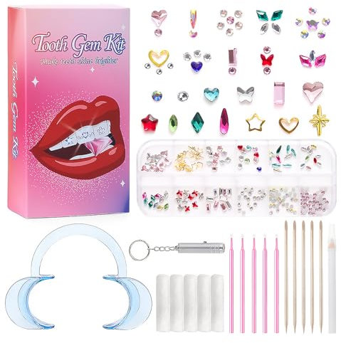 Zahnschmuck Zahnstein Schmuck Tooth Gem Kit Zahnstein Zahnsteine Zahnstein Set Zahnschmuck Set Zahnkristalle Tooth Gems Zahn Steinchen Set Zahnschmuck Zahnstein Schmuck Tooth Gem Kit Zahnstein