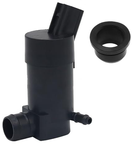 1 Pcs Windscreen Windshield Washer Pump, Replacement Part 1S7117K624DC Fit for Jaguar XF 2008-2018 Compatible with Ford Transit Custom 2012-2018