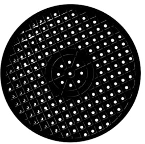 COZERI Spülbeckeneinlage Rund 30CM, Silikon Spülmatte für Spülbecken, Rutschfeste und Schneidbare Ablaufmatte, Schutz für Geschirr und Spüle, Ideal für Küche und Wohnmobil, Multifunktional