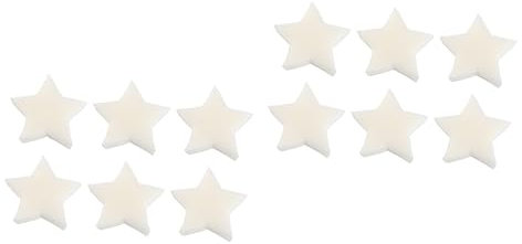 KOMBIUDA 2 Sets Poolreinigung Weiße Ölabsorptionsschwämme Sterndesign Für Einfache Reinigung Poolfilter-schwammfilter 6 Stück X 2