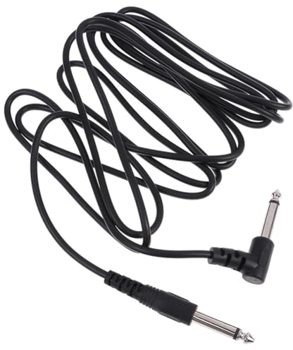 Asuinxurr Gitarrenverstärker Kabel 3Meter Elektrisches Patchkabel Gitarrenverstärker Verstärker Gitarrenkabel Elektrische Gitarre Instrument, Einfach zu Benutzen Feine Verarbeitung
