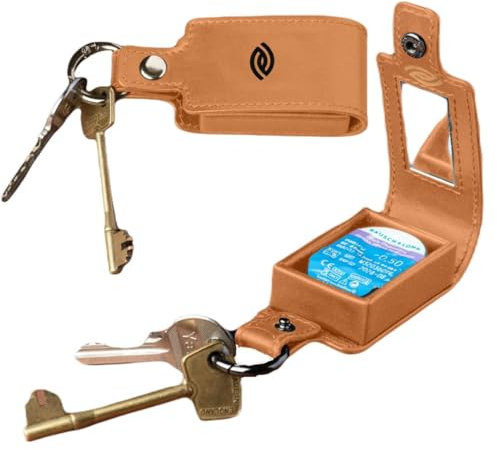 TheLensCase OJO – (SOS Contact Lens Case) (Caramel Brown)