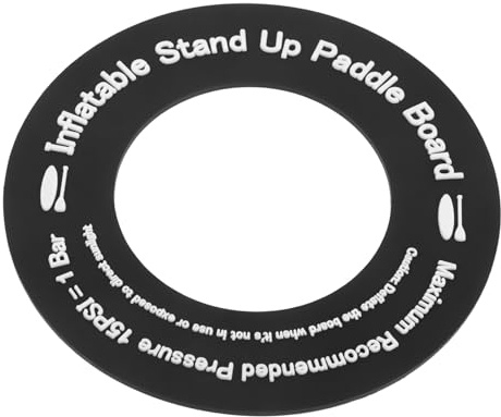 HEMOTON Universelles Rundes Ventilschildfeld aus PVC für Aufblasbare Paddleboards und Sofas Leicht und Einfach zu Tragen für Outdoor Einsätze