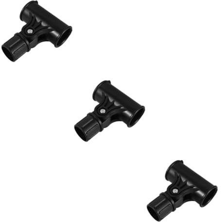 HEMOTON 3 Ensembles Support de Rechange pour Parasol Extérieur Accessoire de Rotation pour Parasol de Terrasse Installation Facile Ajustable pour Événements Plein Air