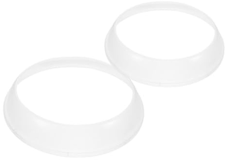 FIXOSHEE 2pcs Mini Cotton Candy Machine Edge Covers Spill Guards for Candy Floss Makers Marshmallow Dispenser Accessories Reusable and Easy to Clean