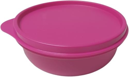 Tupperware Sommer Drops Schüssel mit Deckel auslaufsicher Hitparade Frischedrops 200 ml Frischhaltedose pink