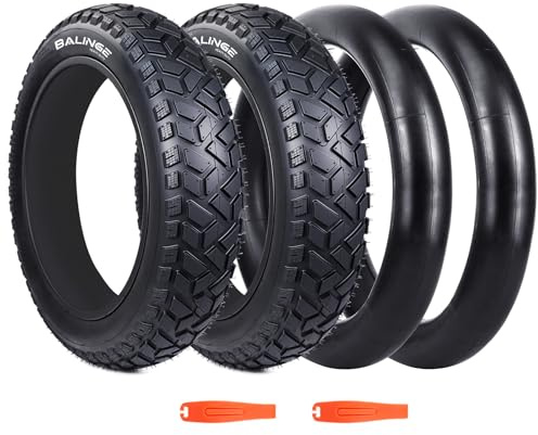 WEEROCK 20/26 Zoll 4,0 Faltbarer Breiter E-Bike Reifen All-Terrain | Robuste Hochlast-Ausführung, faltbarer Fettreifen, geländegängig, passend für E-Bike,Schneefahrrad, Größen 20×4,0 / 26×4,0