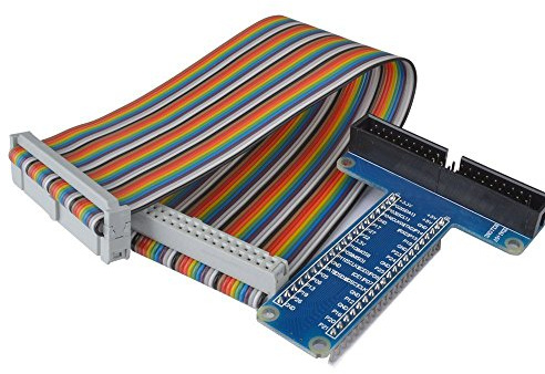 WINGONEER® RPi GPIO Breakout Expansion Board + Ribbon Cable for Raspberry Pi 3 2