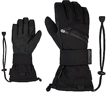 Ziener Erwachsene MARE GTX Gore plus warm glove SB Snowboard-handschuhe, schwarz (black hb), 9