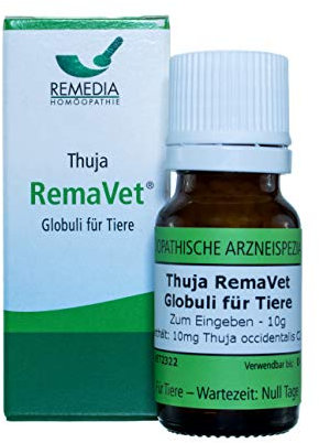 RemaVet Globuli für Tiere THUJA OCCIDENTALIS
