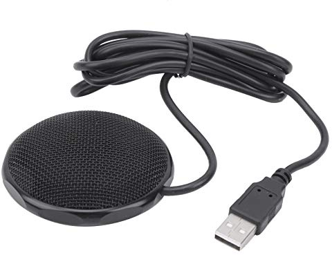 Vbestlife USB-Kondensatormikrofon, Desktop-Plug & Play-Richtmikrofon für Live-Übertragung Online-Gerichtsreporter Videokonferenzaufzeichnung Skype
