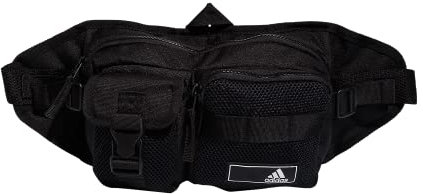 adidas Unisex Amplifier 2 Crossbody Bag Umhängetasche, schwarz/weiß