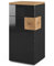 Vicco Meuble de Rangement de Salle de Bain Eden, Anthracite/Chêne Artisan, 40 x 84 cm