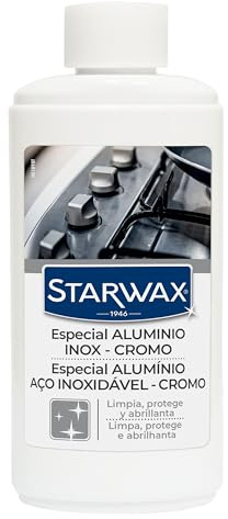 STARWAX Limpiador Aluminio Inox Cromo y Estaño 250ml