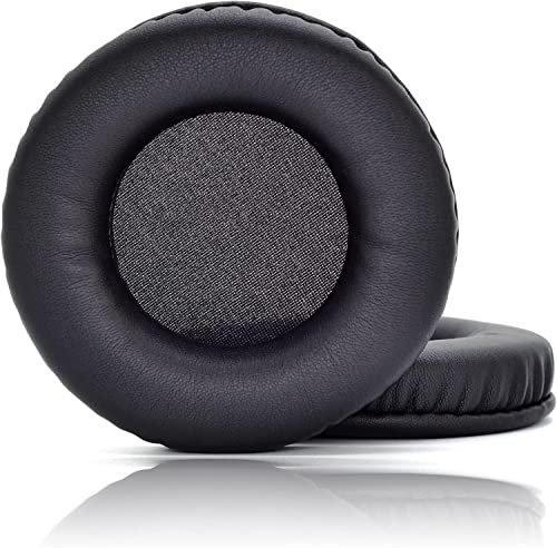 JHZZWJ Ohrpolster für 80 mm (8 cm) 3,15 Zoll Durchmesser Kissen Pads Professionelle Kopfhörer Ohrpolster Kissen Ersatz in Schwarz aus Memory Schaum, kompatibel mit Headphones