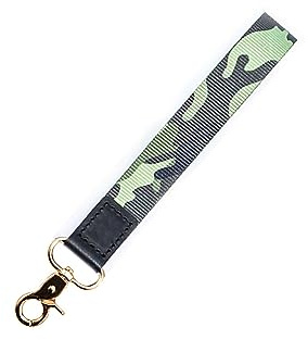 Schlüsselband Kurz, Handschlaufe Leder, Wristlet Schlüsselband mit Runde Schnalle, für Schlüssel, ID Badge Card Holder, Mobile Handys Telefon (C)