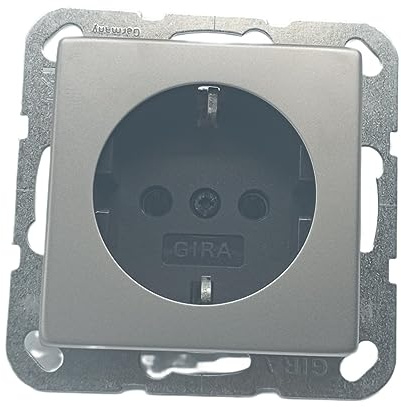 GIRA 4188600 Steckdose Edelstahl IP20
