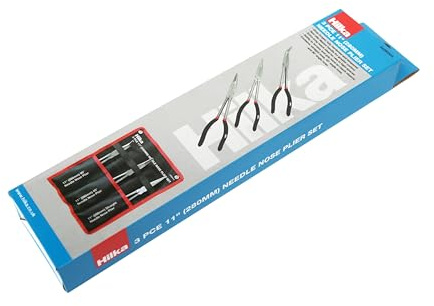 Hilka 24280503 3 PCE 11 (280mm) Needle Nose Plier Set