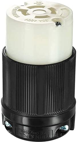 XYWHPGV Prise femelle verrouillable NEMA L16-20R, 20A 480VAC, 3 pôles 4 fils mise à la terre de qualité industrielle(07535 ca847 88d24 eff5f 01fb6 1efb0