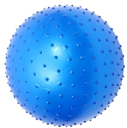 Toyvian Massageball Mit Noppen Blau Kleiner Professioneller Gymnastikball Für Schwangerschaft Yoga Und Core-Training rutschfeste Übungs Fitnesskugel Für Muskelaufbau Und Massage