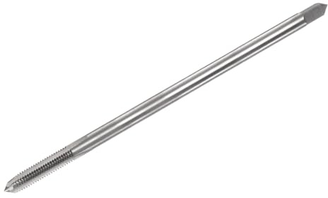 QUARKZMAN Metrisches Gewindebohrer M5 x 0.8 H2 120mm Extra langer gerader | Flöten-Gewindeschneidemaschine Gewindebohrer Gewindeschneidwerkzeug