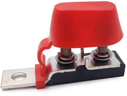 2-Wege Sicherungsblock Mit Zwei Bolzen Und Kompakten Anschlüssen 30-300 AMP MRBF Sicherungshalter Kompakte Halterung Für Boote Auto Einfach Zu Verwendender Sicherungsblock Mit Doppelten Anschlüssen