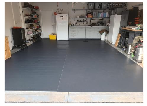 suelo de goma antideslizante Gran Garaje Alfombras para Piso de goma de alta resistencia de 3mm de espesor, Warehouse Gimnasio Piso de goma rollos de proteger la almohadilla antideslizante reutilizabl