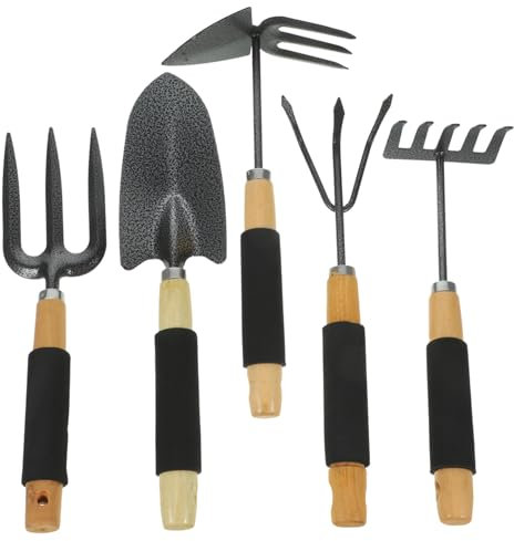 YARNOW 3 Ensembles Outils De Jardinage Petits Outils De Jardin Outils De Jardin à Main Kit De Jardinage Outils à Main De Jardinage Kit D'outils De Jardin Pelles De Jardin Acier Inoxydable