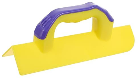 Tofficu Concrete Finishing Trowel Corner Tool Masonry Trowel Heavy Duty Plastic Cement Scraper for Wall Repair and DIY Construction Tasks