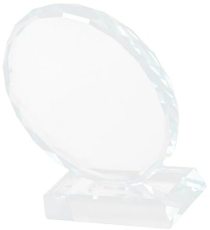 TOGEVAL Trophée Cristal Personnalisable pour Remises De Prix Cadre Photo Décoratif pour Célébrations Et Reconnaissance pour Compétitions Et Événements Spéciaux