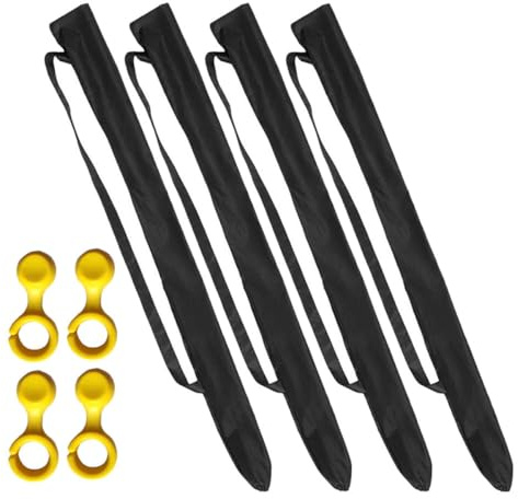 Yardenfun Umbrella Pouch mit Hängeschlaufe Wasserabweisend und Schmutzabweisend Kompakte Regenschirm-Aufbewahrungstasche für Golf Stockschirme Leicht und Tragbar